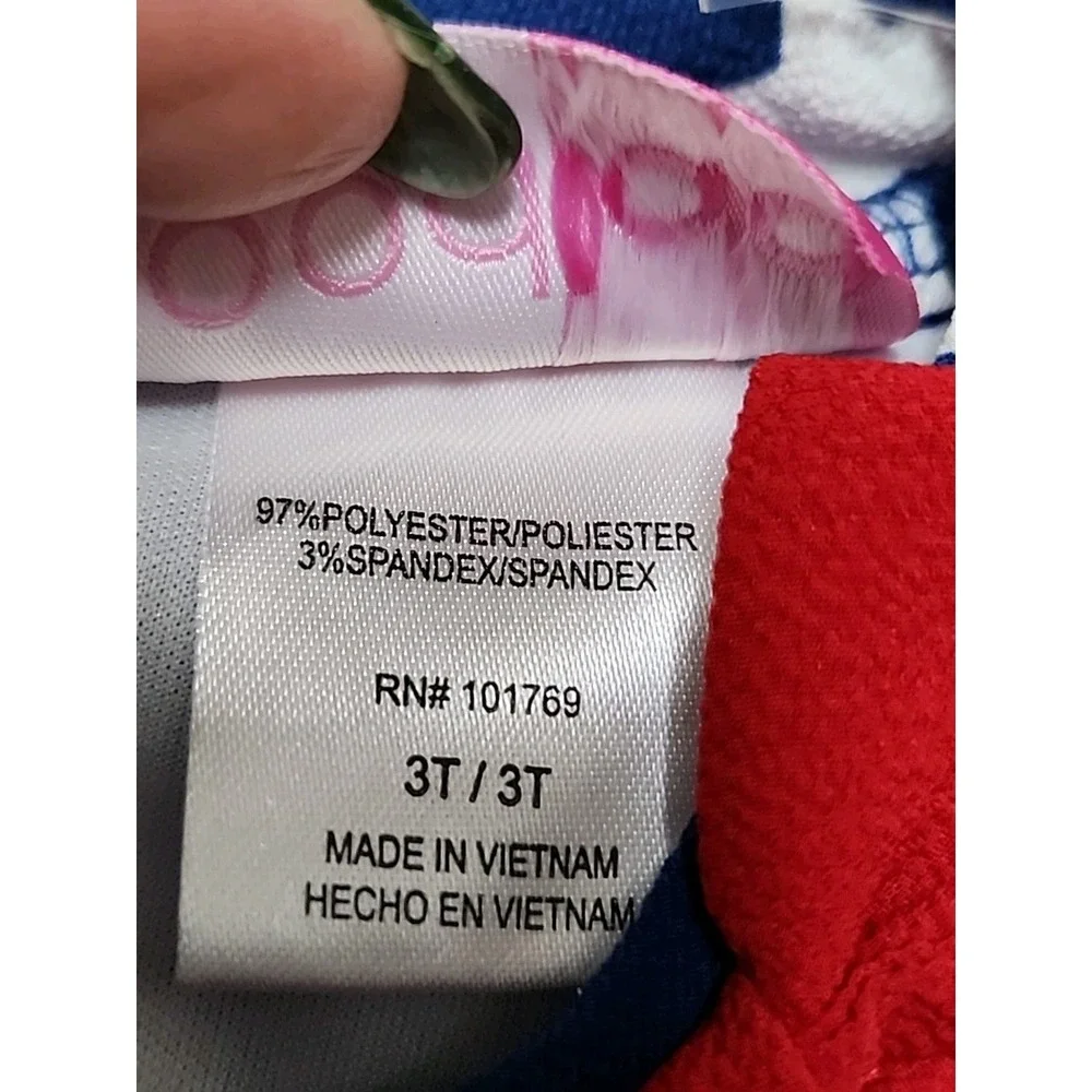 Good lad 4th of July‎ Layered Dress, Size 3T, NWT